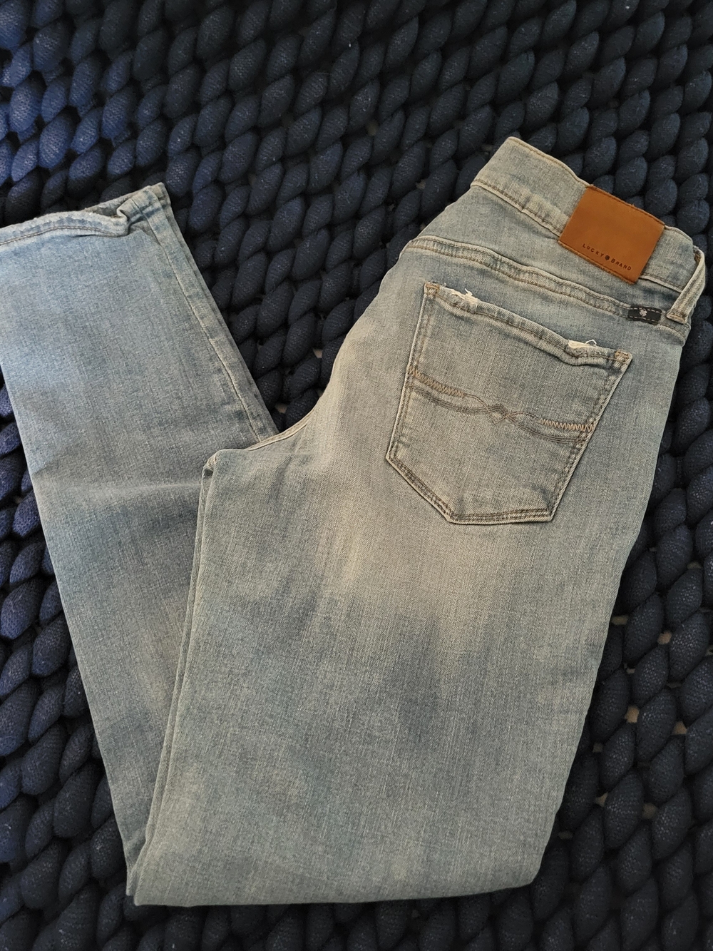 Lucky Brand Women's Charlie Skinny Jeans Light Wash